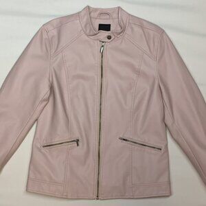 Reitmans Faux-Leather Jacket Small